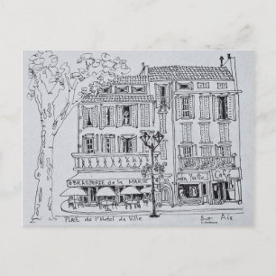エクス・アン・プロヴァンス エヴィル広場 ポストカード