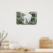 エクセターでの激怒したゾウの破壊 ポスター (キッチン)