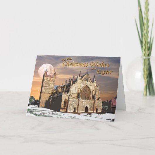 エクセタークリスマスカード シーズンカード (正面)