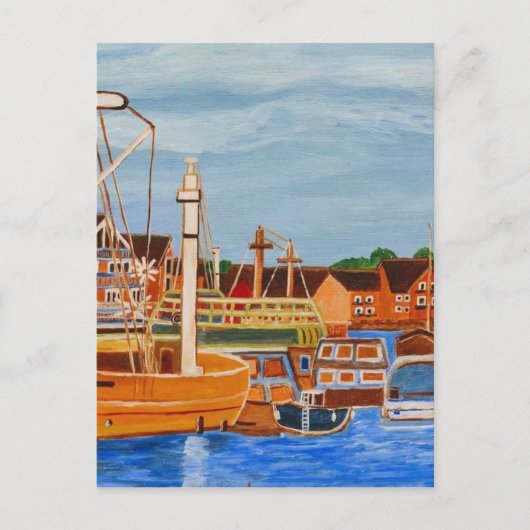 エクセターデボンイギリス ポストカード (正面)