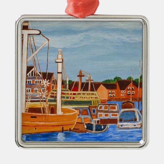 エクセターデボンイギリス メタルオーナメント (正面)