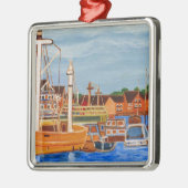 エクセターデボンイギリス メタルオーナメント (左)