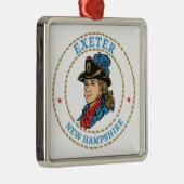 エクセターニューハンプシャーコロニアル メタルオーナメント (右)
