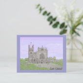 エクセター大聖堂 ポストカード (スタンド正面)