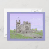 エクセター大聖堂 ポストカード (正面/裏面)