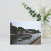 エクセター運河, デヴォン, イギリス ポストカード (スタンド正面)