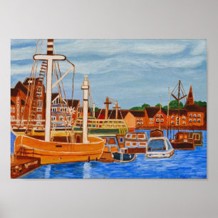 エクセター運河 ポスター