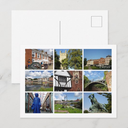 エクセター ポストカード (正面/裏面)