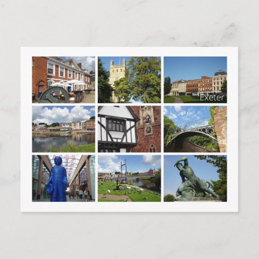 エクセター ポストカード (正面)