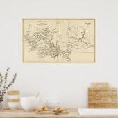 エクセターPO、エクセターの町 ポスター (キッチン)