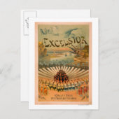 エクセルシオールキラーフィ壮大な勝利シアター ポストカード (正面/裏面)