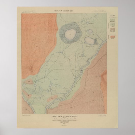 エクセルシオールゲイザー盆地 ポスター (正面)