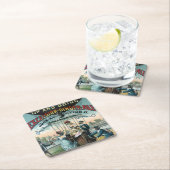 エクセルシオールジンジャーエール スクエアペーパーコースター (インサイチュ)