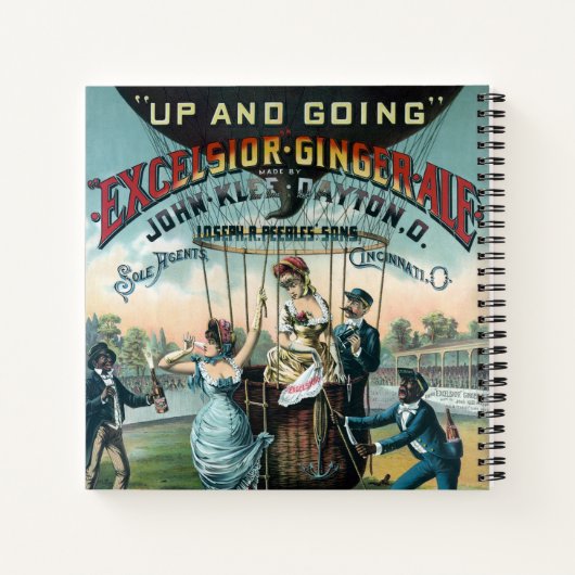 エクセルシオールジンジャーエール ノートブック (裏面)