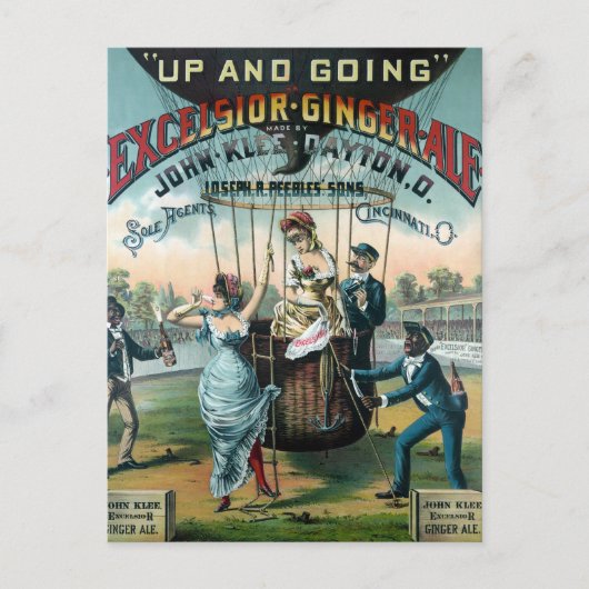 エクセルシオールジンジャーエール ポストカード (正面)