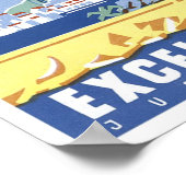 エクセルシオールドゥブロヴニク旅行ポスター ポスター (角)