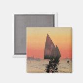 エクセルシオールパレスホテル：ヴェニス・リド マグネット (正面/裏面)