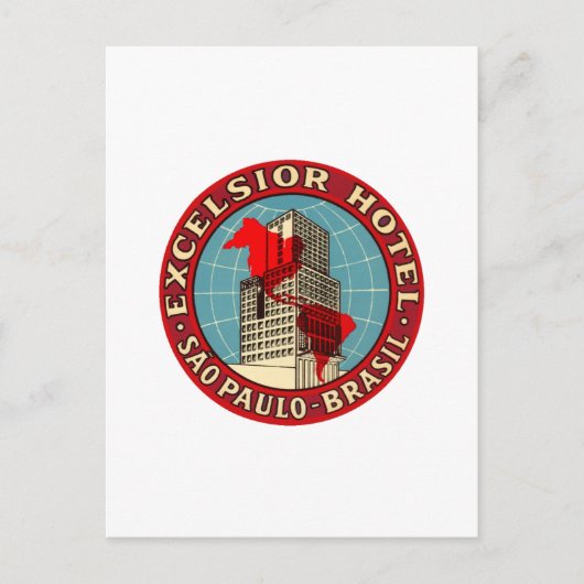 エクセルシオールホテルブラジル ポストカード (正面)