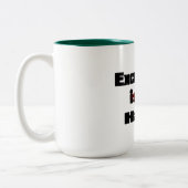 エクセルンスは習慣感動的的なデザイン ツートーンマグカップ (左)