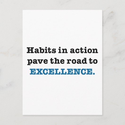 エクセルンスへの道 ポストカード (正面)