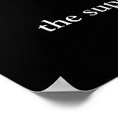 エクセレンス引用文ブルースカイやる気を起こさせる ポスター (角)