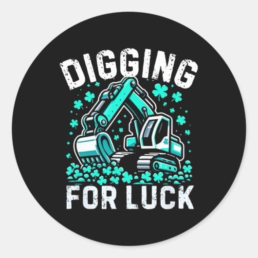 エクゼバーターSt patricks dayボーイズSt Pats建設 ラウンドシール (正面)