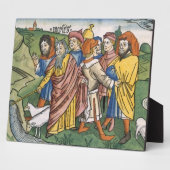 エクソダス17 1-7モーゼは、 フォトプラーク (側面)