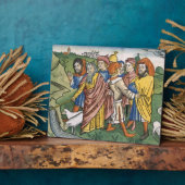 エクソダス17 1-7モーゼは、 フォトプラーク (側面)