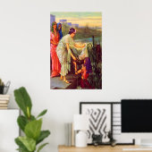 エクソダス2ベビーモーセ描スザナイル ポスター (ホームオフィス)