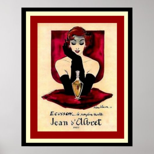 エクソンヴィンテージパルフムアドポスター ポスター (正面)