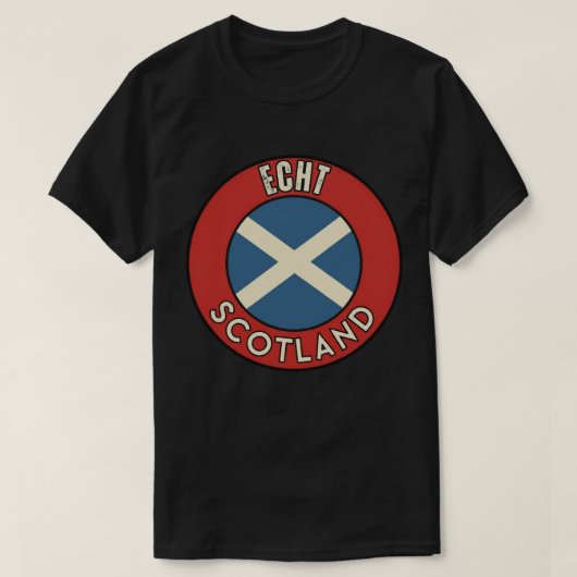 エクト, スコットランド Tシャツ (デザイン正面)