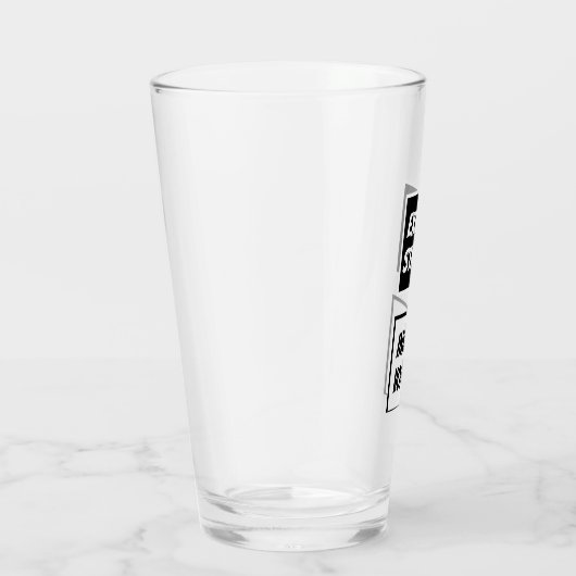 エクヘーおもしろいルストレスインハレヴォッカ タンブラーグラス (右)