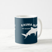 エクマ諸島 – バハマスシャークダイビング コーヒーマグカップ (正面右)