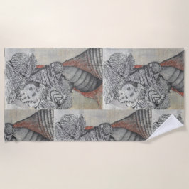 エクマ ビーチタオル