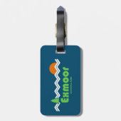 エクムーアナショナルパークレトロ ラゲッジタグ (裏面縦)