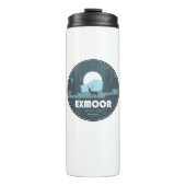 エクムーア国立公園の鹿 タンブラー (正面)