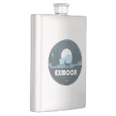 エクムーア国立公園の鹿 フラスク (右)