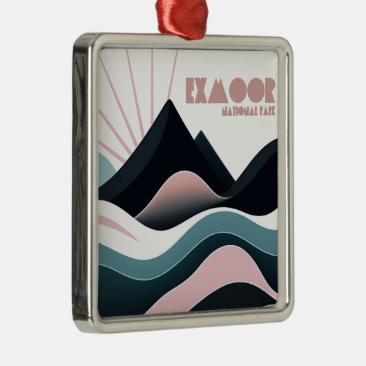 エクムーア国立公園カラーヒルズ メタルオーナメント (右)