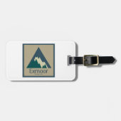 エクムーア国立公園素朴 ラゲッジタグ (正面横)