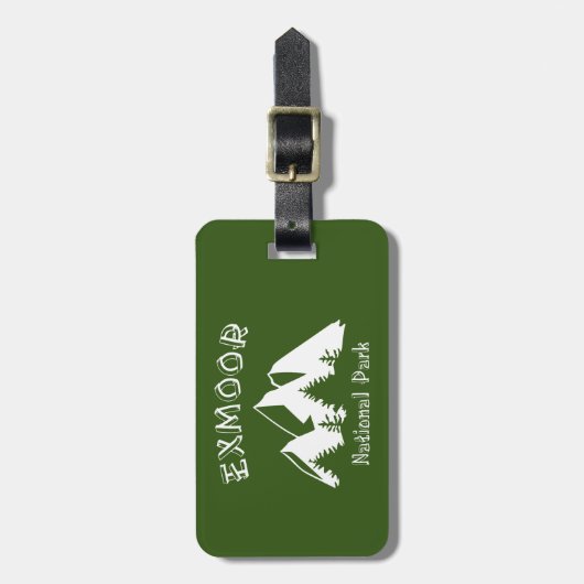 エクムーア国立公園 ラゲッジタグ (正面縦)