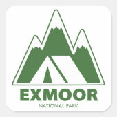 エクモアナショナルパークマウンテンズキャンプ スクエアシール (正面)