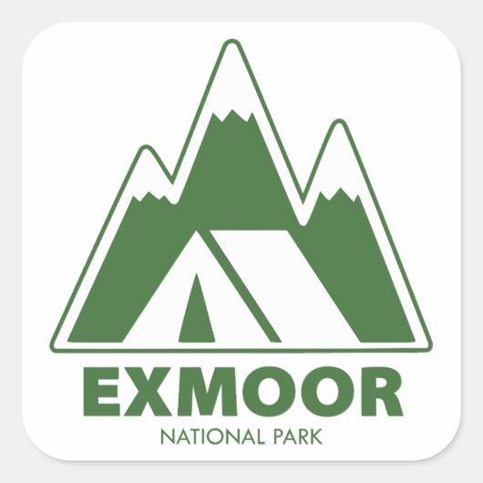 エクモアナショナルパークマウンテンズキャンプ スクエアシール (正面)