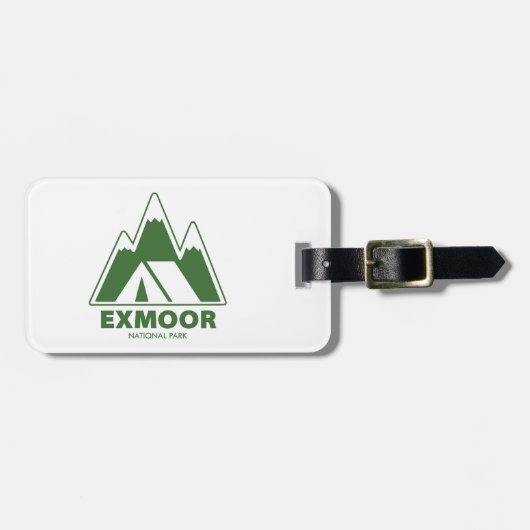 エクモアナショナルパークマウンテンズキャンプ ラゲッジタグ (正面横)