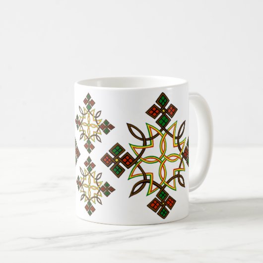 エクラシックチオピアクロスマグ コーヒーマグカップ (正面右)