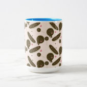 エクラードナッツケーキポップバレンタインデー ツートーンマグカップ (中央)