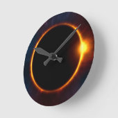 エクリプスムーン·サン·トワイライト ラウンド壁時計 (傾斜)