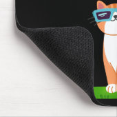 エクリプス グレス 猫 オーナー ソーラー 面白い 猫 マウスパッド (コーナー)