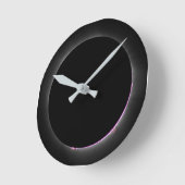 エクリプ太陽のスウォール時計 ラウンド壁時計 (傾斜)