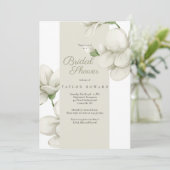 エクリュ フローラル シャワー 招待状 (スタンド正面)