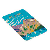 エクリンズナショナルパークドーフィネアルプスフランス マグネット (右側)